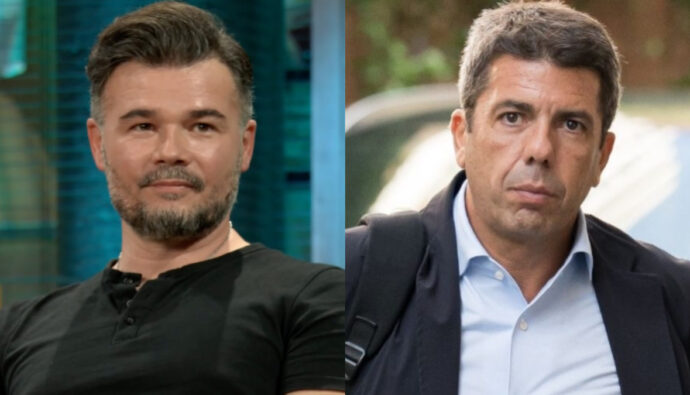 Gabriel Rufián y Carlos Mazón