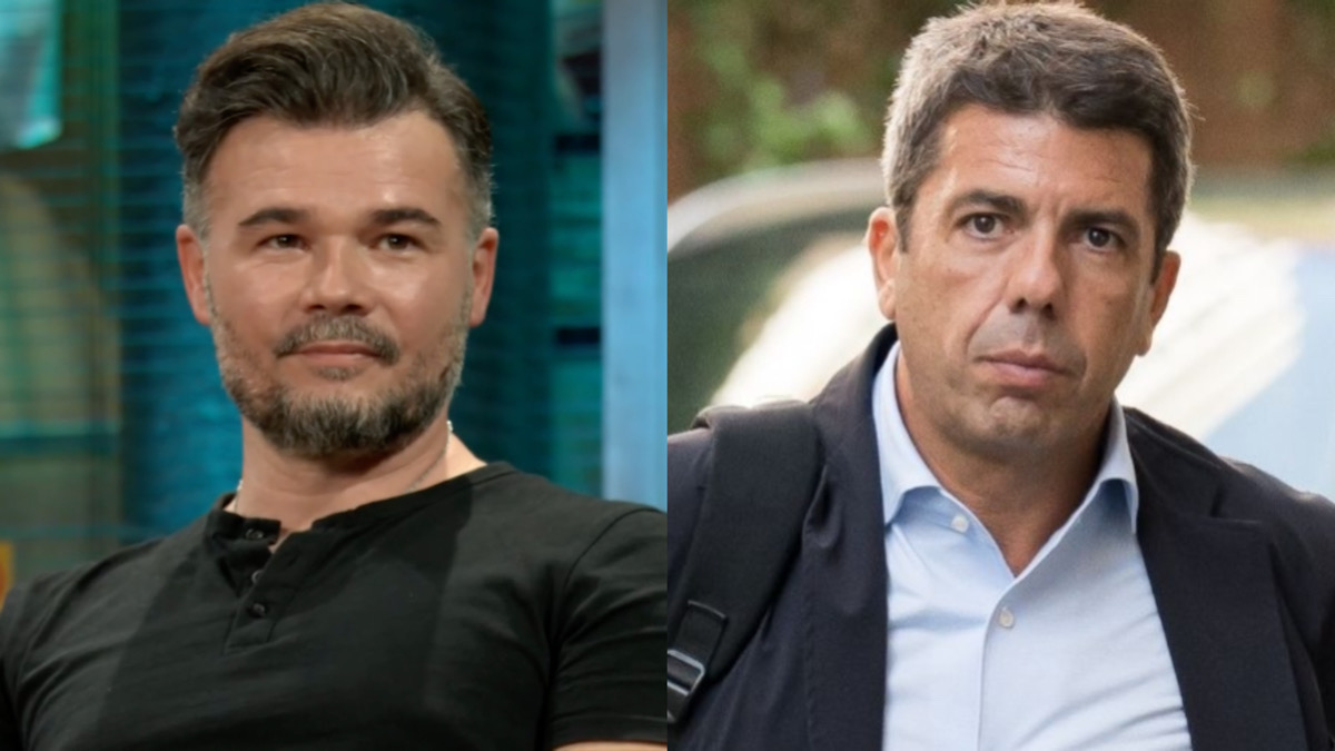 Gabriel Rufián y Carlos Mazón