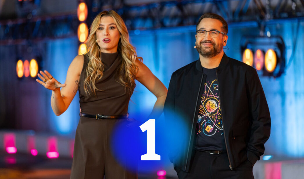 Eva Soriano y Aníbal Gómez en ‘Cuánto, cuánto, cuánto' de TVE