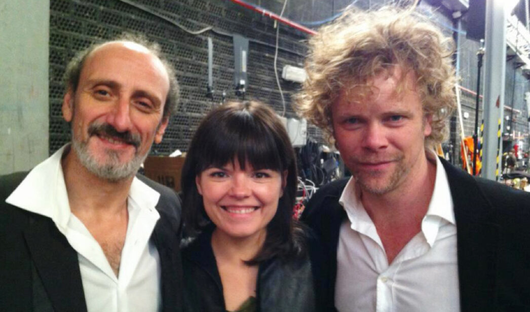 La creadora de 'La que se avecina', Laura Caballero, con Jimmy Shaw y José Luis Gil