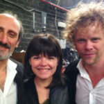 La creadora de 'La que se avecina', Laura Caballero, con Jimmy Shaw y José Luis Gil