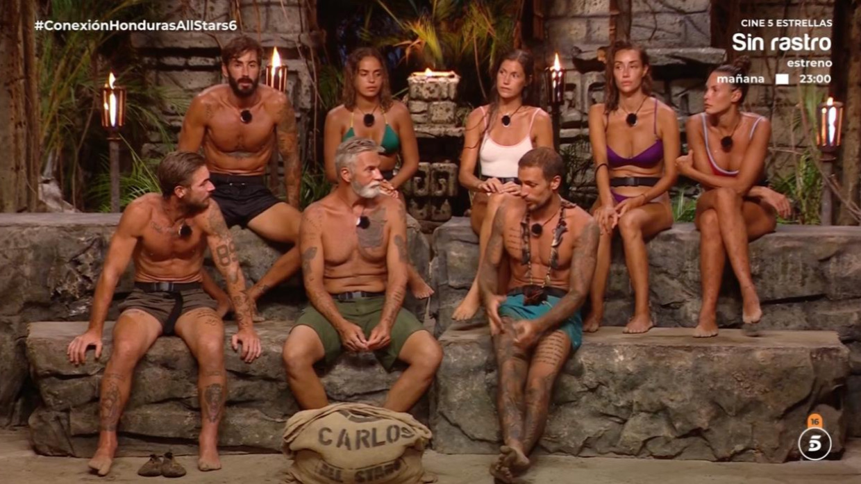Concursantes en La Palapa de 'Supervivientes All Stars'