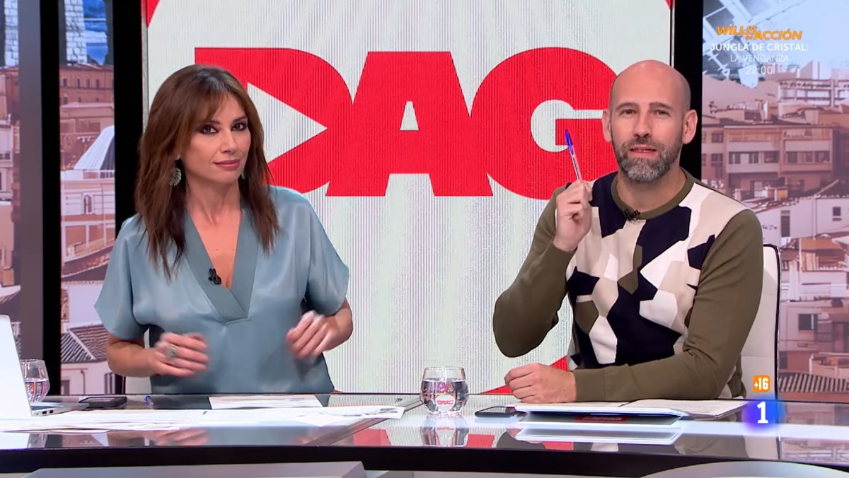 Marta Flich y Gonzalo Miró en 'Directo al grano'.