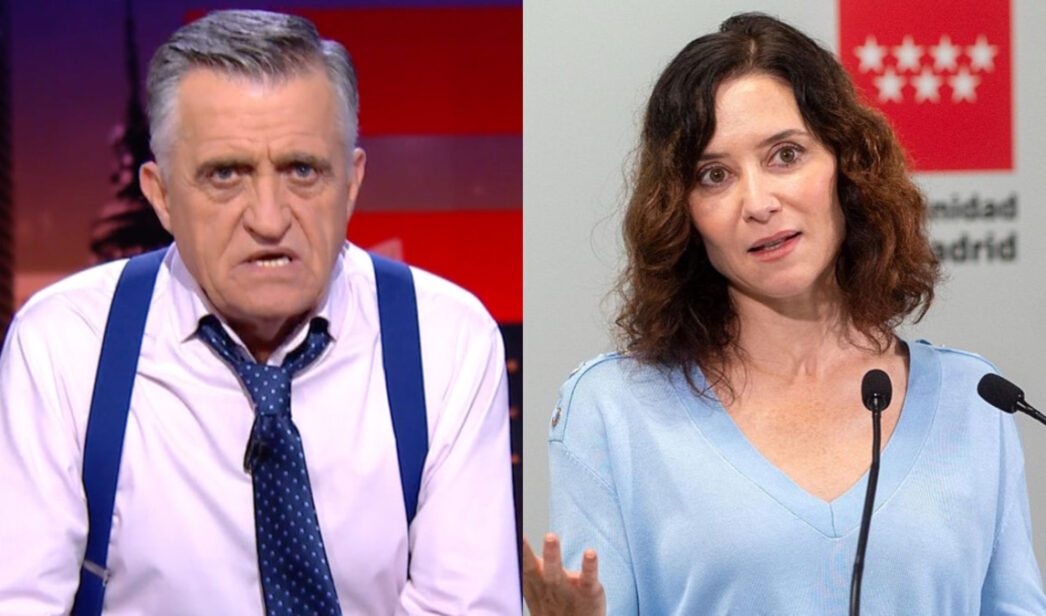 El Gran Wyoming e Isabel Díaz Ayuso