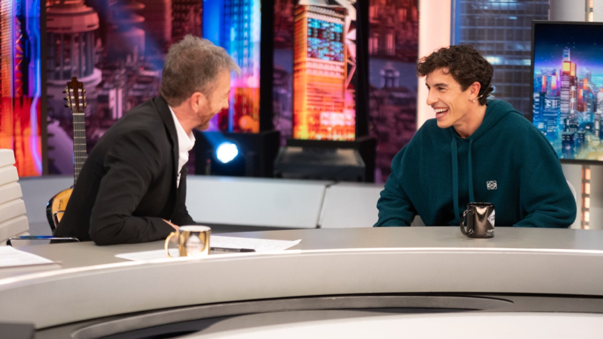 Pablo Motos y Marc Márquez en 'El Hormiguero'