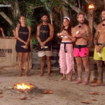 Marta Peñate y Tony Spina en 'Supervivientes All Stars'