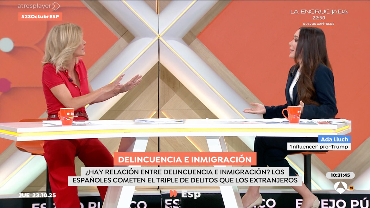 Susanna Griso y Ada Lluch en 'Espejo Público'