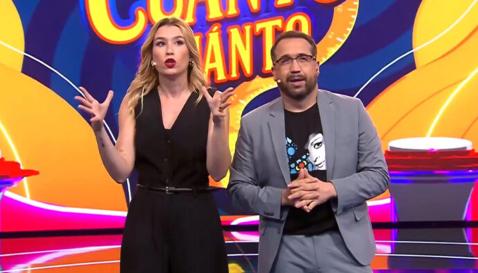 Eva Soriano y Aníbal Gómez, en el estreno de 'Cuánto, cuánto, cuánto'