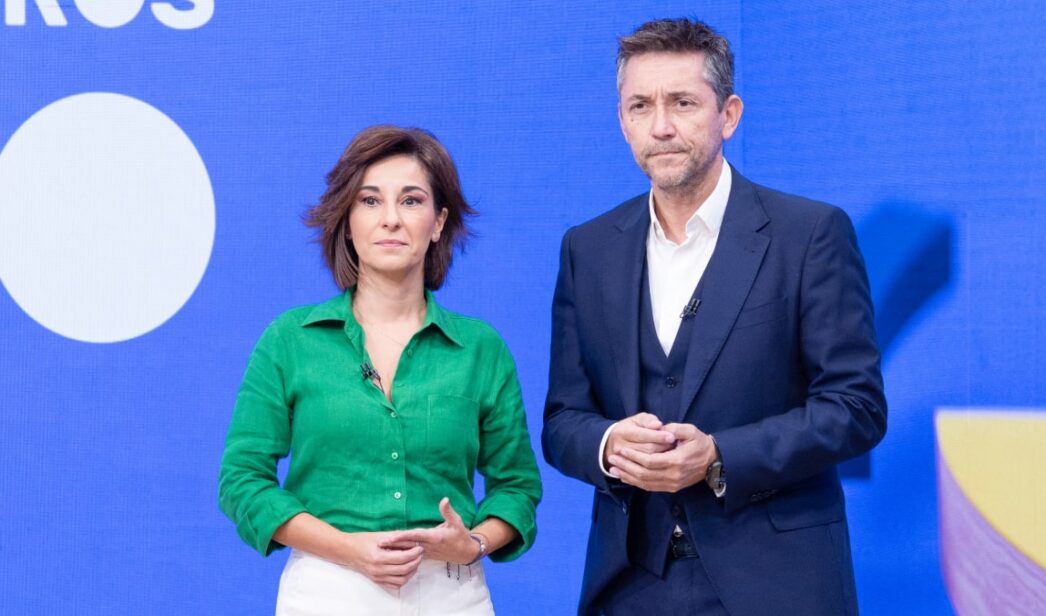 Adela González y Javier Ruiz en 'Mañaneros 360'.