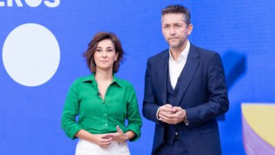 Adela González y Javier Ruiz en 'Mañaneros 360'.