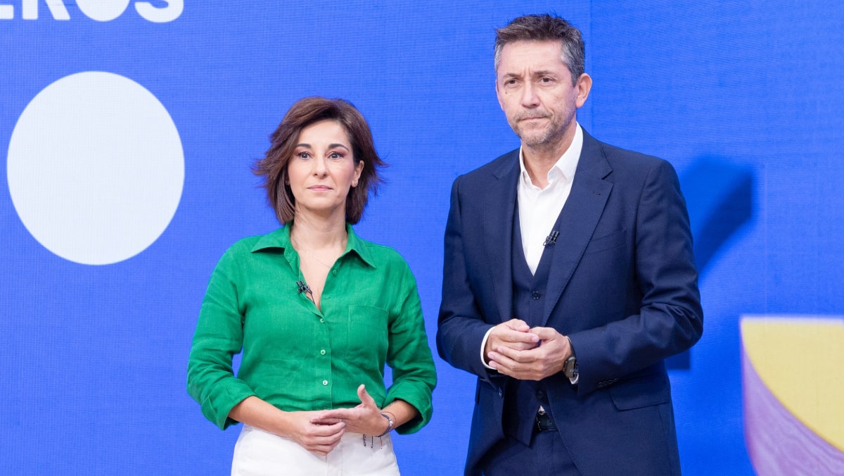 Adela González y Javier Ruiz en 'Mañaneros 360'.