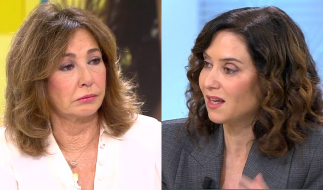 Ana Rosa Quintana e Isabel Díaz Ayuso.