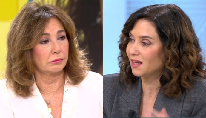 Ana Rosa Quintana e Isabel Díaz Ayuso.