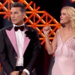 Jesús Vázquez y Valeria Mazza en 'Bailando con las estrellas'.