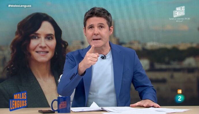 Jesús Cintora en 'Malas lenguas'.