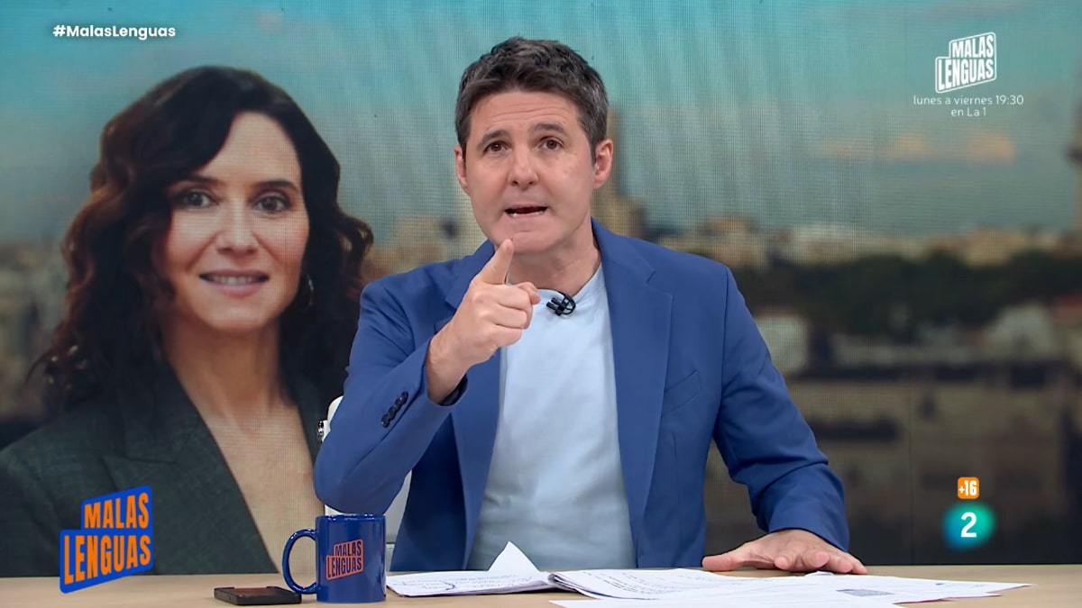 Jesús Cintora en 'Malas lenguas'.