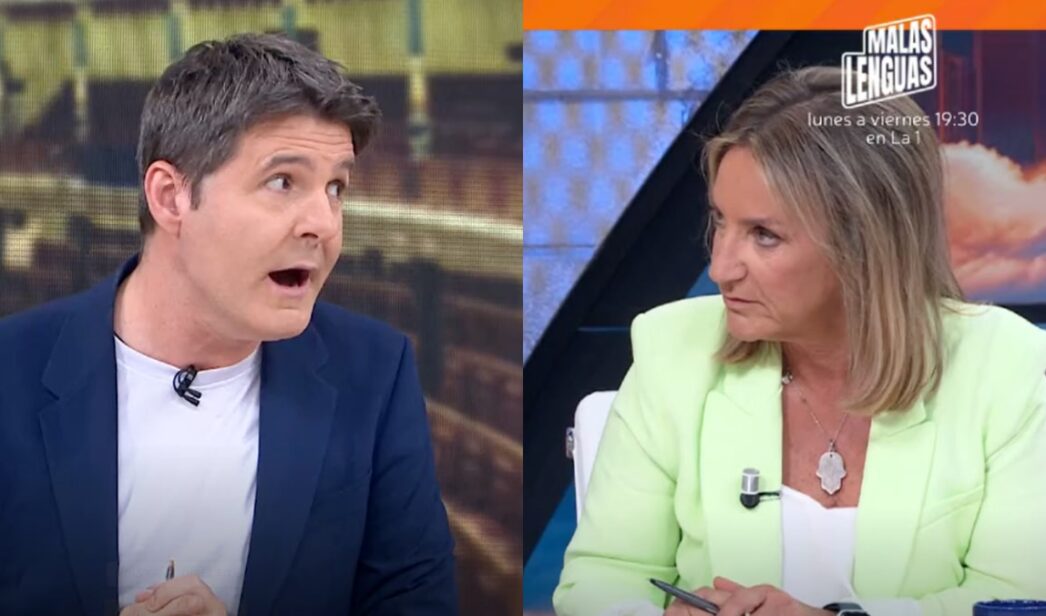 Jesús Cintora y Fátima Iglesias en 'Malas Lenguas'.