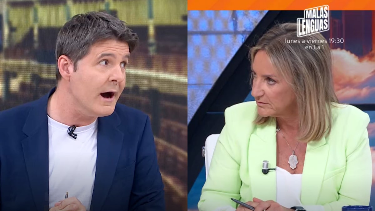 Jesús Cintora y Fátima Iglesias en 'Malas Lenguas'.