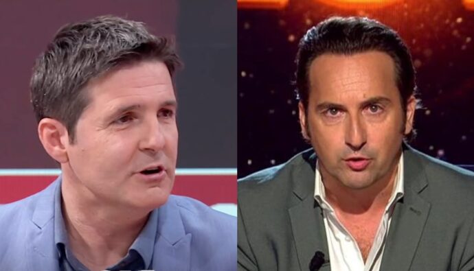 Jesús Cintora e Iker Jiménez.