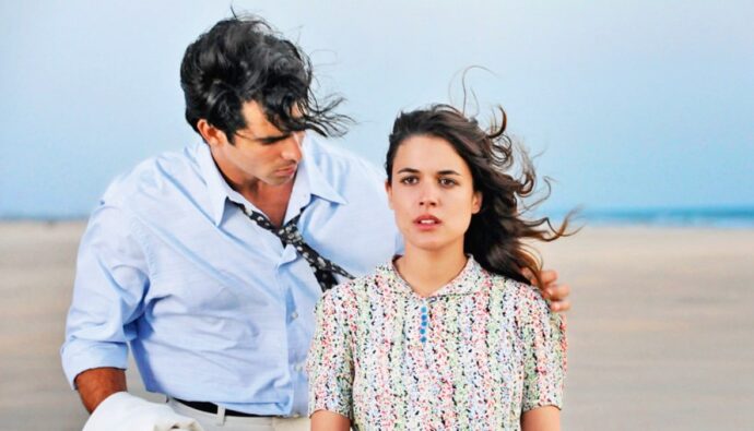 Rubén Cortada y Adriana Ugarte en 'El tiempo entre costuras'.