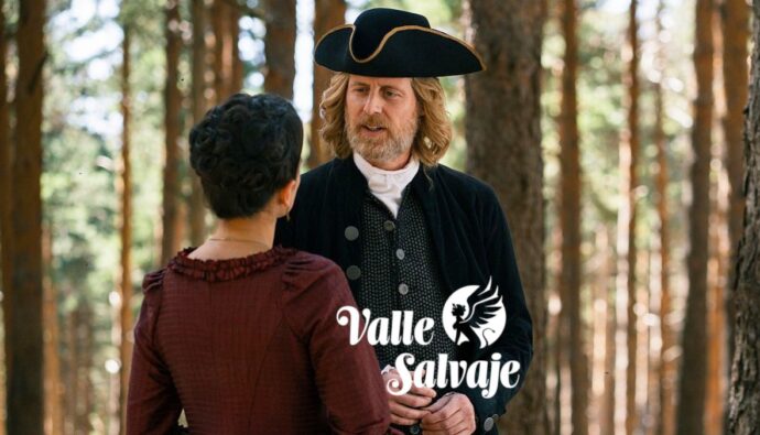 Dámaso y Victoria en 'Valle Salvaje'.