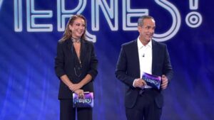 Beatriz Archidona y Santi Acosta en 'De Viernes'.