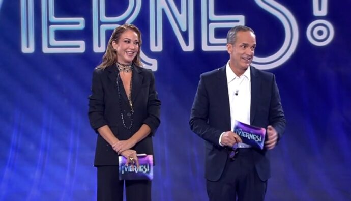 Beatriz Archidona y Santi Acosta en 'De Viernes'.