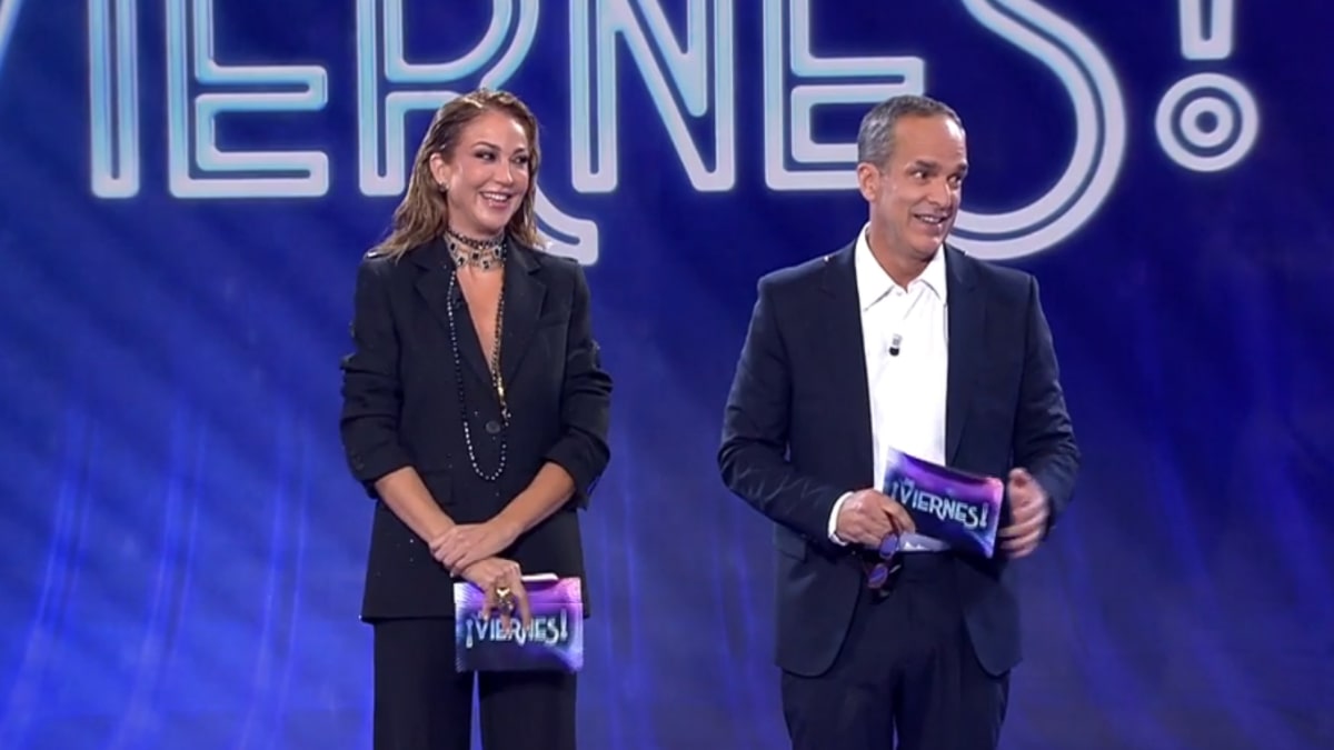 Beatriz Archidona y Santi Acosta en 'De Viernes'.