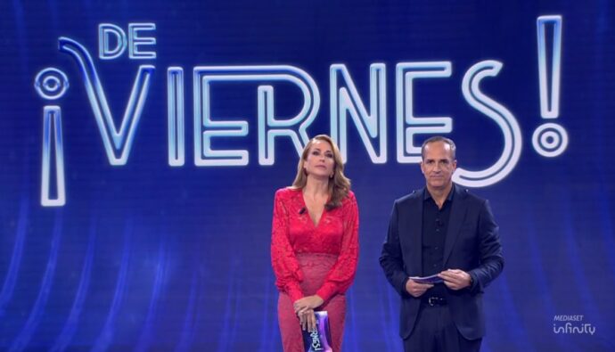 Beatriz Archidona y Santi Acosta en 'De Viernes'.