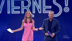 Beatriz Archidona y Santi Acosta en 'De Viernes'.