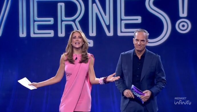 Beatriz Archidona y Santi Acosta en 'De Viernes'.