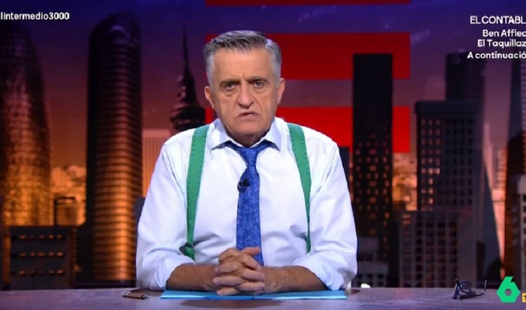 El Gran Wyoming en 'El Intermedio'.
