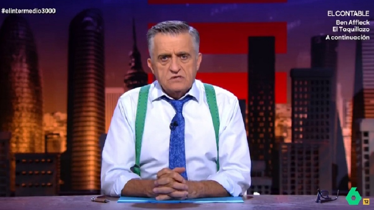 El Gran Wyoming en 'El Intermedio'.
