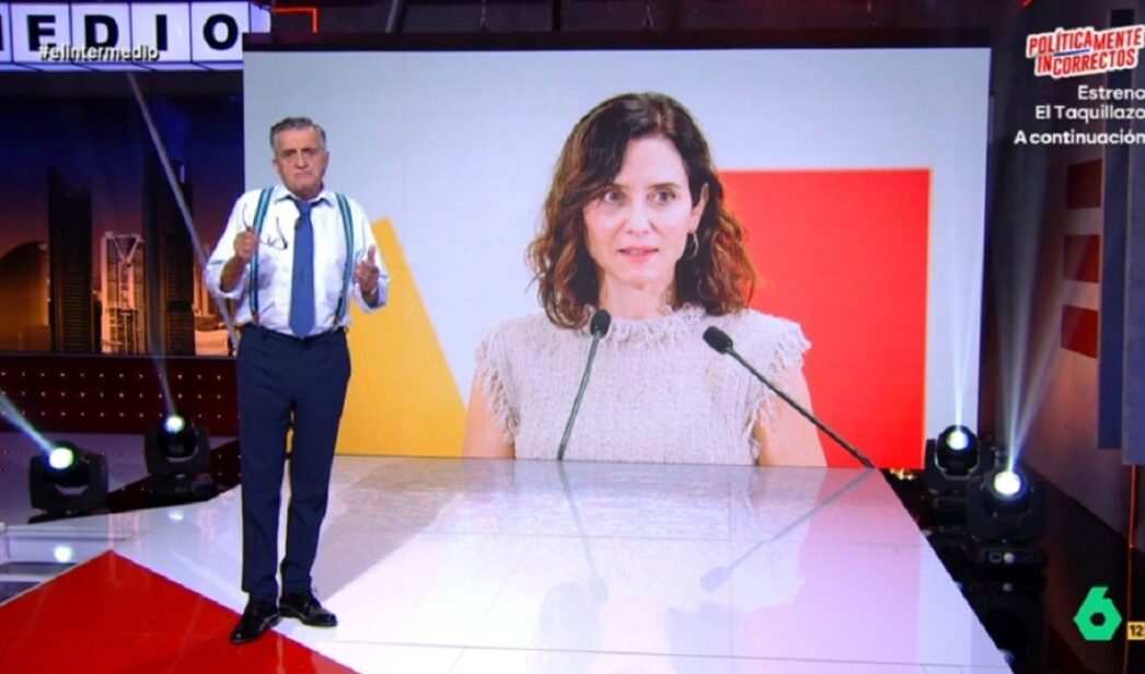 El Gran Wyoming en 'El Intermedio'.
