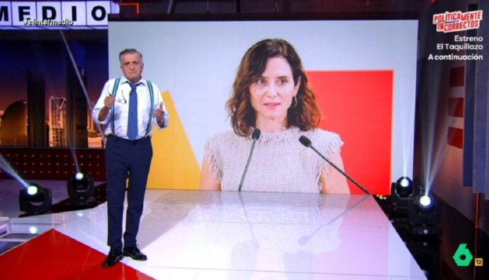 El Gran Wyoming en 'El Intermedio'.