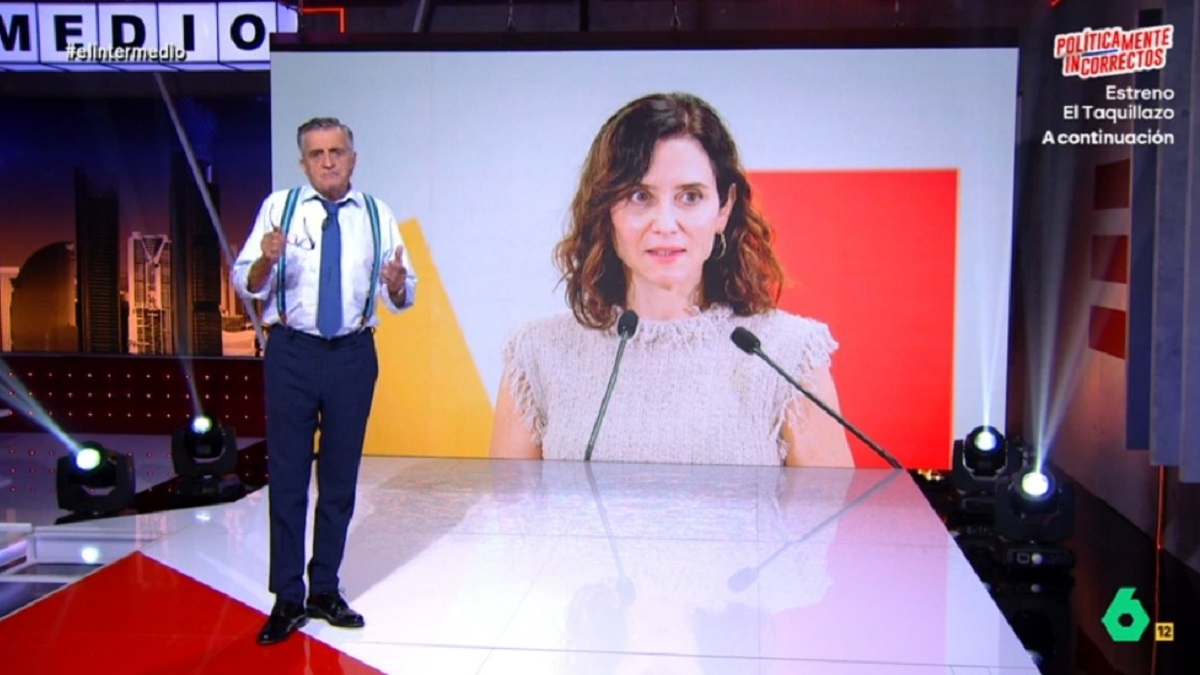 El Gran Wyoming en 'El Intermedio'.