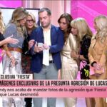 Andy revela en 'Fiesta' una brutal agresión de Lucas en los camerinos