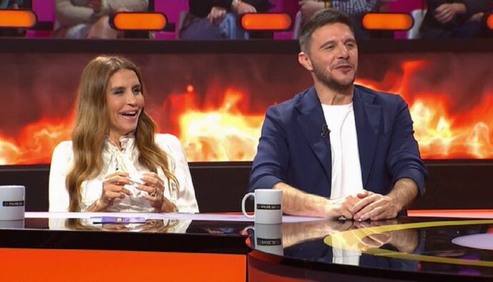 Susana Saborido y Joaquín Sánchez en 'Emparejados'.