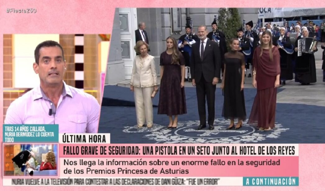 José Ángel Leiras habla sobre los Premios Princesa de Asturias en 'Fiesta'.