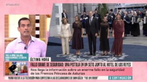 José Ángel Leiras habla sobre los Premios Princesa de Asturias en 'Fiesta'.