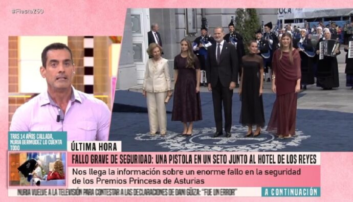 José Ángel Leiras habla sobre los Premios Princesa de Asturias en 'Fiesta'.