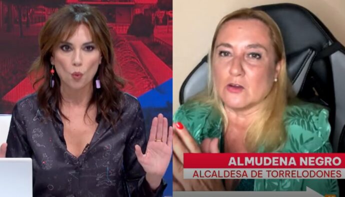 Marta Flich y Almudena Negro en 'Malas Lenguas'.
