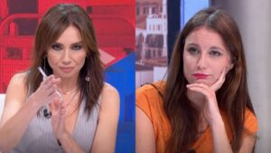 Marta Flich y Andrea Levy en 'Directo al grano'.