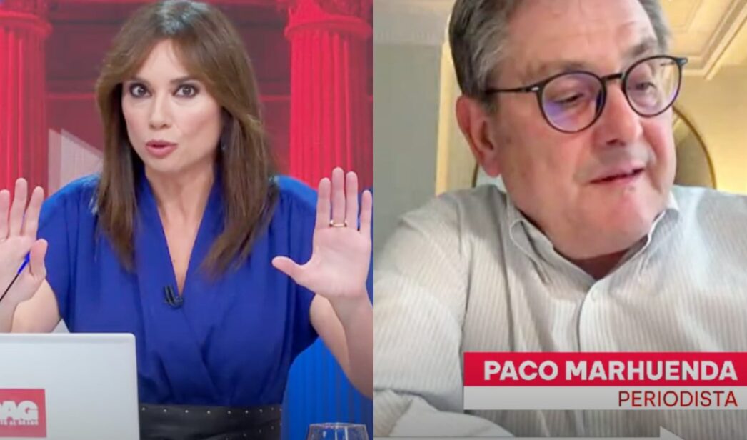 Marta Flich y Francisco Marhuenda en 'Directo al grano'.