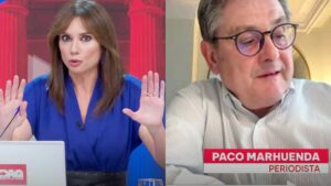 Marta Flich y Francisco Marhuenda en 'Directo al grano'.