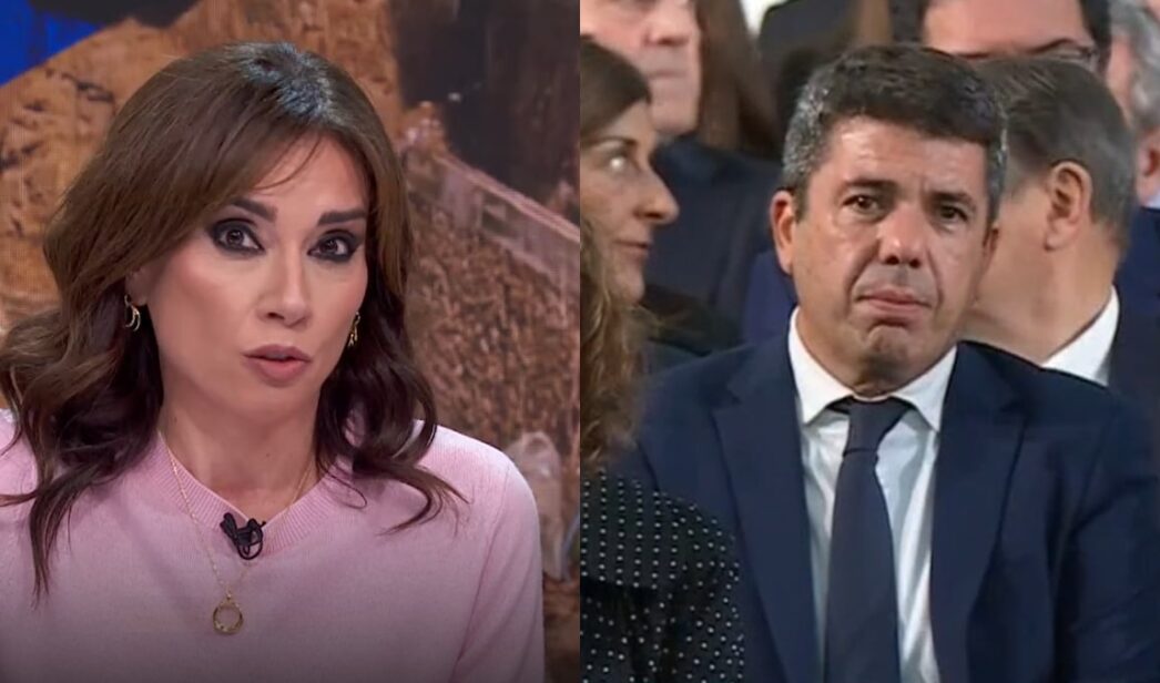 Marta Flich y Carlos Mazón.