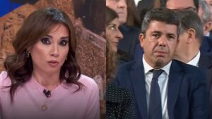 Marta Flich y Carlos Mazón.