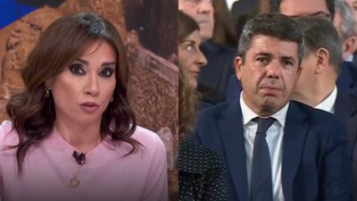 Marta Flich y Carlos Mazón.