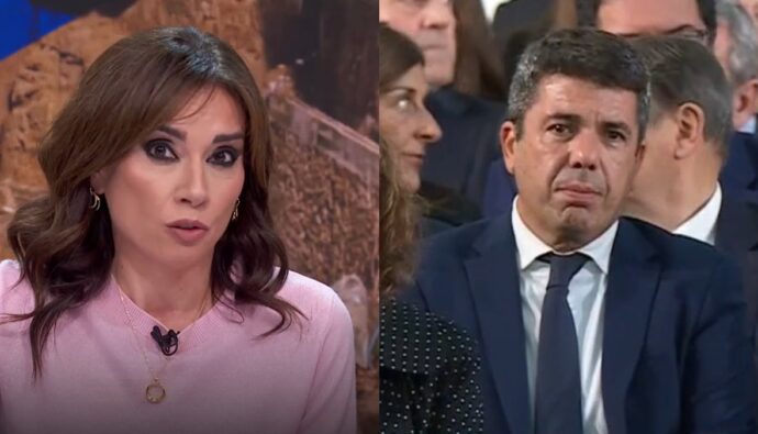 Marta Flich y Carlos Mazón.