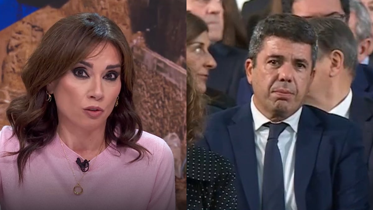 Marta Flich y Carlos Mazón.